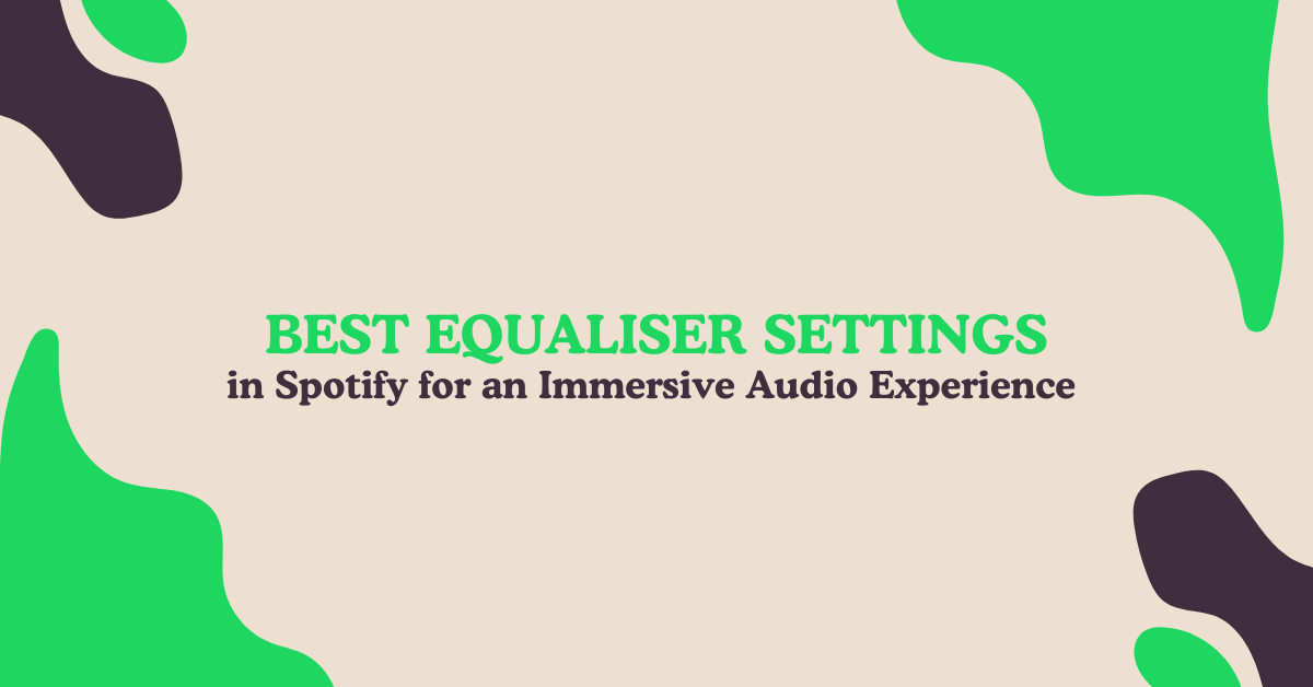 Best Equaliser Settings in Spotify